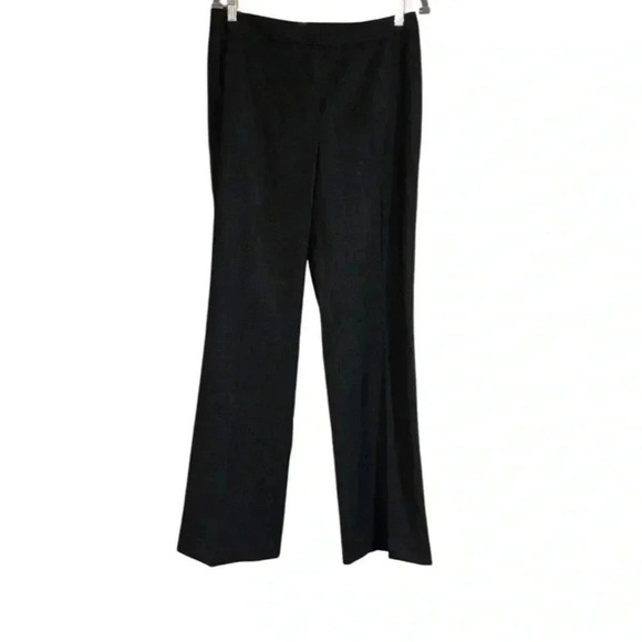 Lafayette 148 Gray Wool Blend Menswear Trouser Pants Size 8 - Picture 3 of 8